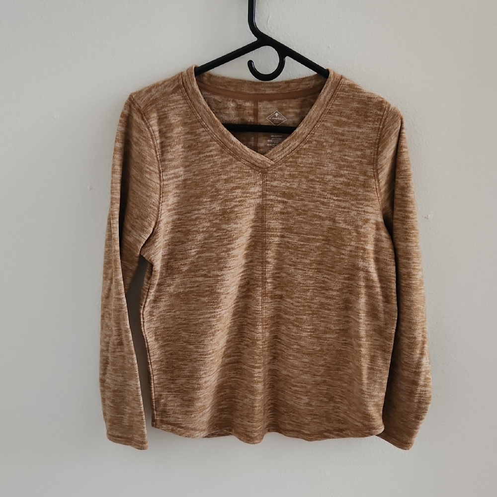 St. John's Bay Tan V-Neck Sweater